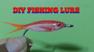 DIY FISHING LURE BAIT [upl. by Ltihcox171]