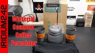 Prepper Coffee Maker Winterial Percolator [upl. by Bob]