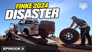 Trophy Trucks Wheel Falls Off at 180kmh  Finke 2024 Episode 3 [upl. by Okia]