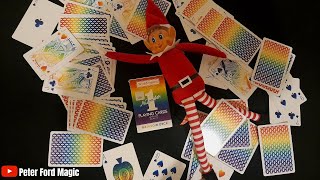 RAINBOW Waddingtons Playing Cards Review [upl. by Nnaaras]