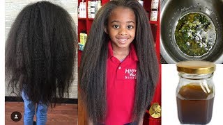 Pousse de cheveux super rapide resultats incroyable [upl. by Einnep]