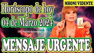 🌟Mhoni Vidente 04 de MARZO🌟🪬MHONI VIDENTE HOROSCOPOS y predicciones🪬🔮💫HOROSCOPO DIARIO GRATIS💫🔮 [upl. by Bainbridge288]