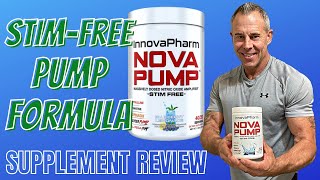 Innova Pharm NOVA PUMP Pre workout  STIM FREE FOCUS amp PUMPS [upl. by Bigg]