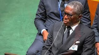 🔴URGENT👉🏿🇬🇶Discours SE Teodoro Nguema Obiang Mangue à la Tribune des Nations Unies à NewYork USA [upl. by Nalod448]