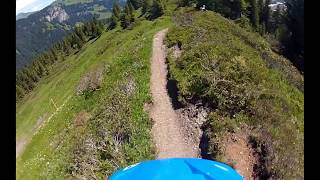 Morzine MTB  Col De Cou ridge July 2016 [upl. by Swenson]