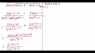 521 Proving Trigonometric Identities [upl. by Wenda35]