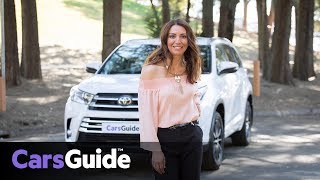 Toyota Kluger Grande AWD 2017 review family test [upl. by Terrijo202]