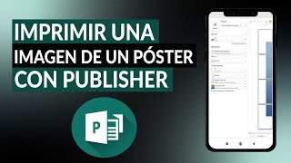 Cómo imprimir una imagen de un póster con PUBLISHER [upl. by Leland]