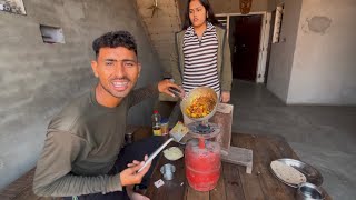 Making Paneer Maggi 🤪 Or Popat Hogya 😅 [upl. by Nnylannej]