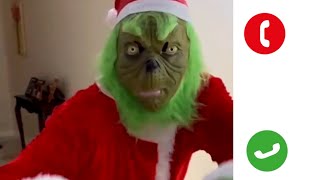 VIDEOLLAMADA DEL GRINCH LLAMADA FALSA [upl. by Kryska129]