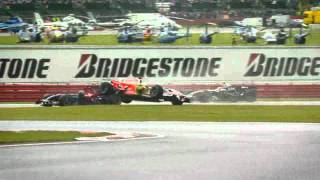 F1 2008 British GP Highlights [upl. by Strader]