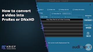 The BEST way to convert to ProRes and DNxHD [upl. by Mickelson]