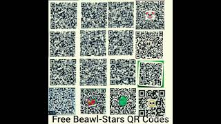 Free stuff with free QR Codes BrawlStars [upl. by Sine]