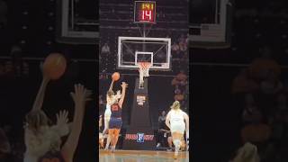 Jillian Hollingshead scores a basket  Tennessee Lady Volunteers Basketball vs CarsonNewman [upl. by Ybba]