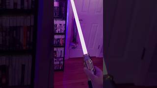 Mace Windu Lightsaber lightsaber starwars macewindu disney galaxiesedge hollywoodstudios [upl. by Ihtak943]