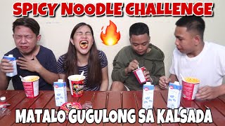 Spicy Noodle Challenge  MATALO GUGULONG SA KALSADA [upl. by Naenaj]