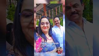 💖 Actress Radha with her husbands latest video 💖 trending wedding tamilsong shorts marriage [upl. by Havstad]