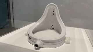 Marcel Duchamp  Fountain 1917 replica 1964  Tate Modern [upl. by Ciapas688]