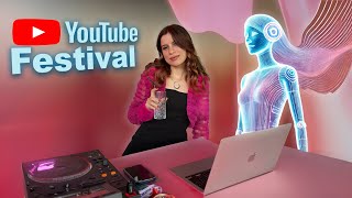 YOUTUBE FESTİVALİNDE KLONUMLA DJLİK YAPTIK [upl. by Gordan]