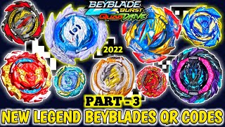 NEW LEGEND BEYBLADES QR CODES PART  3  ASTRAL SPRYZEN S7  LUINOR L7 DANGEROUS BELIAL B7 QR CODES [upl. by Llennahc]