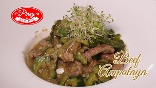 Beef Ampalaya Pinoy Recipe  How to cook Beef Ampalaya  Pinoy Recipes [upl. by Cheria]