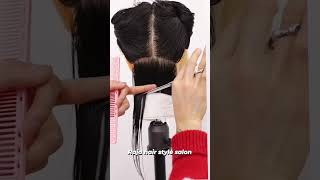 easy bun hairstyles traditional  bun hairstyle for medium hair  hairstyles girls 2024 [upl. by Ky301]