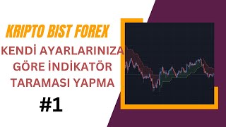 Kripto Bist Forex Kendi Ayarlarımıza Göre İndikatör Taraması Yapma 1 [upl. by Romeo220]