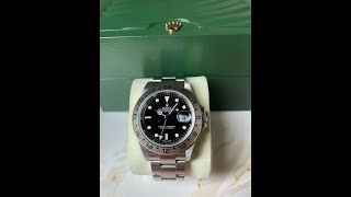 Rolex 16570 Explorer 2  Low profile Rolex [upl. by Ecinehs797]