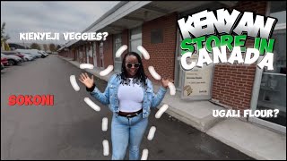 Bringing Kenya🇰🇪to Canada🇨🇦 Inside a Kenyan Grocery Store in Toronto [upl. by Eaves399]