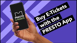 How to Use PRESTO ETickets [upl. by Milks]