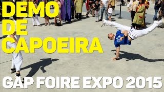 Joga Capoeira Gap  Démo Foire Expo de Gap [upl. by Feodore]