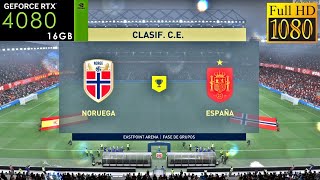 NORUEGA VS ESPAÑA FASE DE GRUPOS COPA DEL MUNDO  101 [upl. by Liddy]