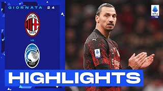 MilanAtalanta 20  Torna Ibra e il Milan vola Gol e Highlights  Serie A TIM 202223 [upl. by Affer157]