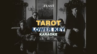 KARAOKE Feast  Tarot LOWER KEY [upl. by Nareht]