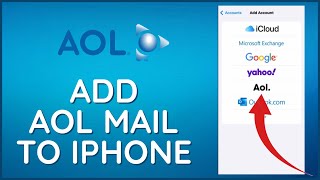 How to Add AOL Mail to iPhone 2024 [upl. by Eimat]