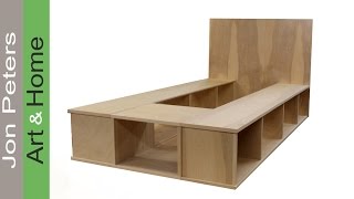 Build a Platform Bed with Storage  Part 1 [upl. by Asilim]