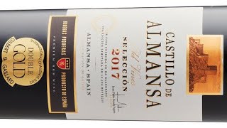 Castillo de Almansa Old Vines Selección 2017 Bodegas Piqueras [upl. by Christis]