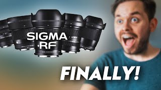 Sigma RF Lenses Will Change Everything  Here’s Why [upl. by Ardel]