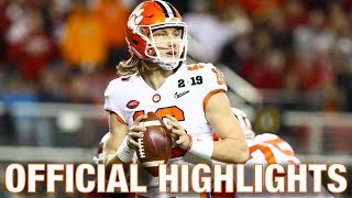 Trevor Lawrence Official Highlights  Clemson QB [upl. by Glyn]