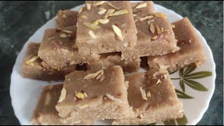 गेहूँ बर्फी आटे की हेल्थी और स्वादिष्ट बर्फी  आटे की बर्फी रेसिपी  Atte Ki Barfi recipe [upl. by Kared]