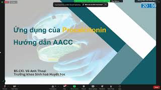 Ứng dụng của Procalcitonin  Hướng dẫn AACC  BS CKII Võ Anh Thoại [upl. by Perri]