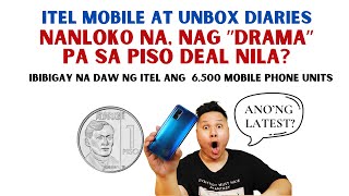 ITEL MOBILE AT UNBOX DIARIES NANL0KO NA NAGDRAMA PA SA quotPISO DEALquot NILA  ANONG LATEST [upl. by Kirch]