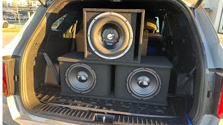 Sorento X Line Subwoofer install with CT sounds active line out converter with Bose Pt1 [upl. by Thamora]