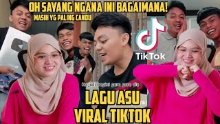 LAGU ASU VIRAL🇲🇾🇮🇩  HAIRIE amp ZULIE  TIKTOKER MALAYSIA DISERBU NETIZEN INDONESIA‼️ tiktokviral [upl. by Shandie]