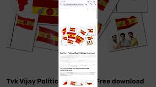 Tvk Vijay Political flag PNG Free download [upl. by Ornas685]