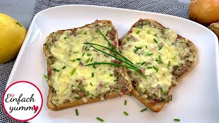 Super schneller Flammkuchen Toast Thermomix® TM5TM6 [upl. by Kamat]