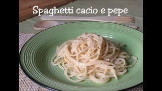 Spaghetti cacio e pepe Il chicco di mais [upl. by Assenaj]