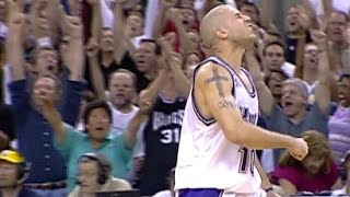 Mike Bibby Western Conference Finals Game 5 GameWinner [upl. by Aenet]