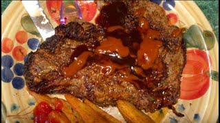 Cosori Air Fryer LEMON PEPPER Ribeye Steak  1875 [upl. by Zellner583]