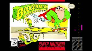 Boogerman A Pick and Flick Adventure  Flatulent Swamps SNES OST [upl. by Nanyt]